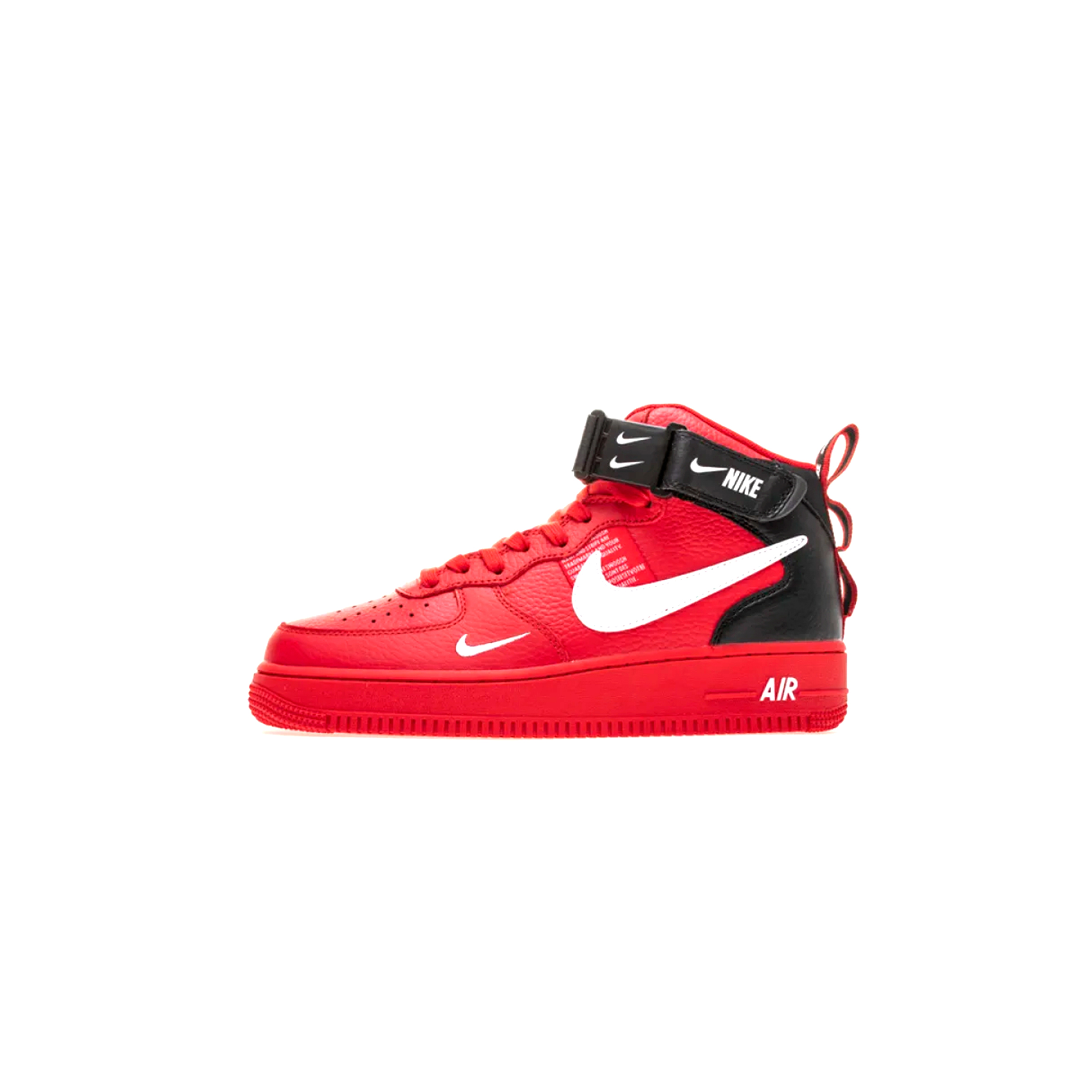 NIKE AIR FORCE 1 MID UTILITY UNIVERSITY RED 804609-605